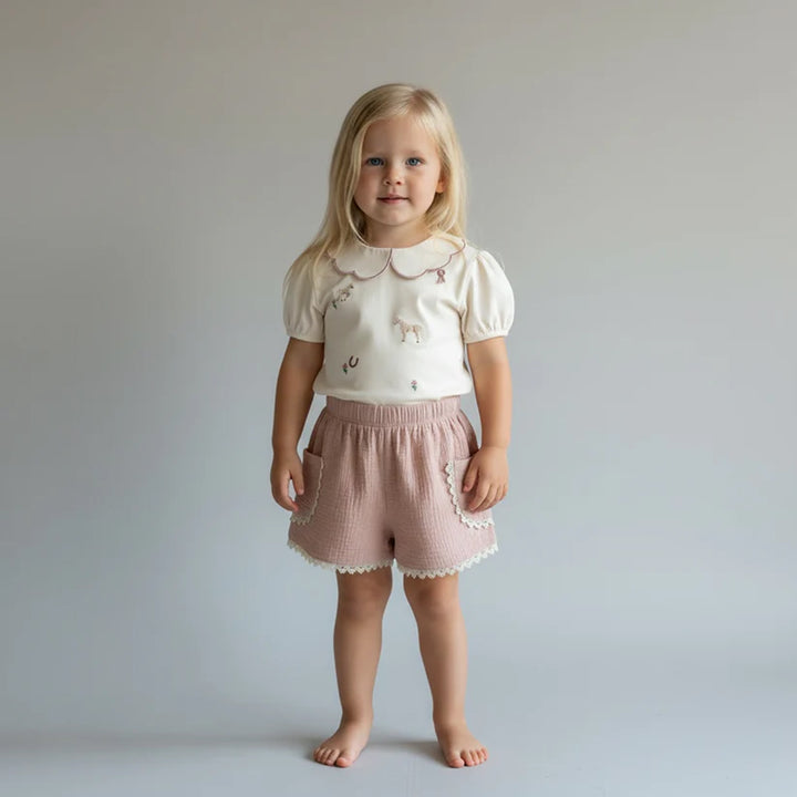 Eleanor Charles Girls The Culotte Shorts