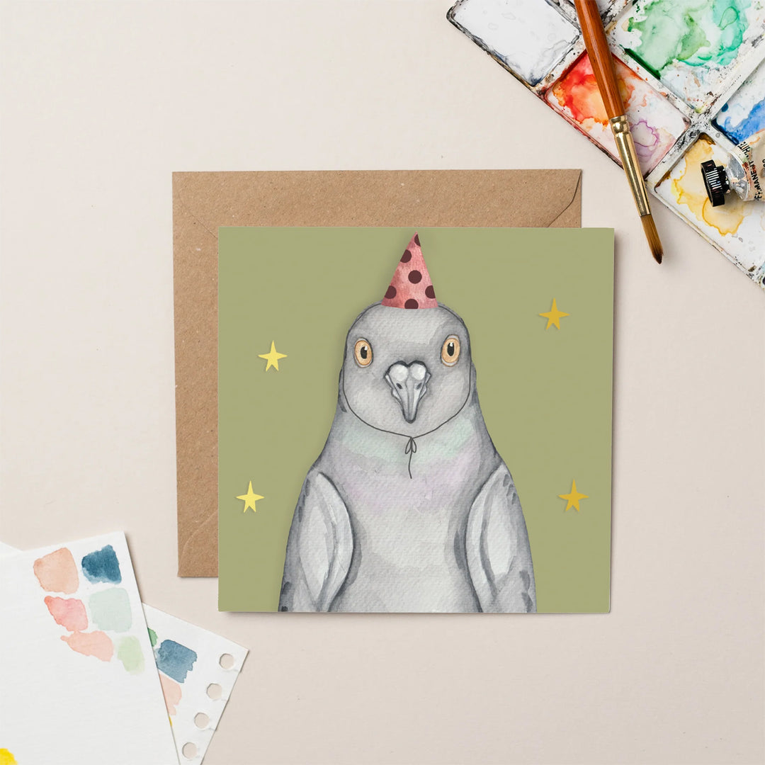 Lil Wabbit Pigeon Party Hat