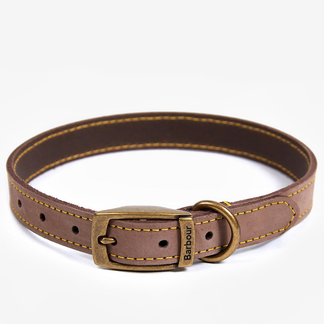 Barbour Leather Dog Collar