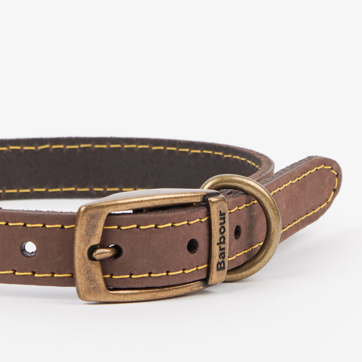Barbour Leather Dog Collar