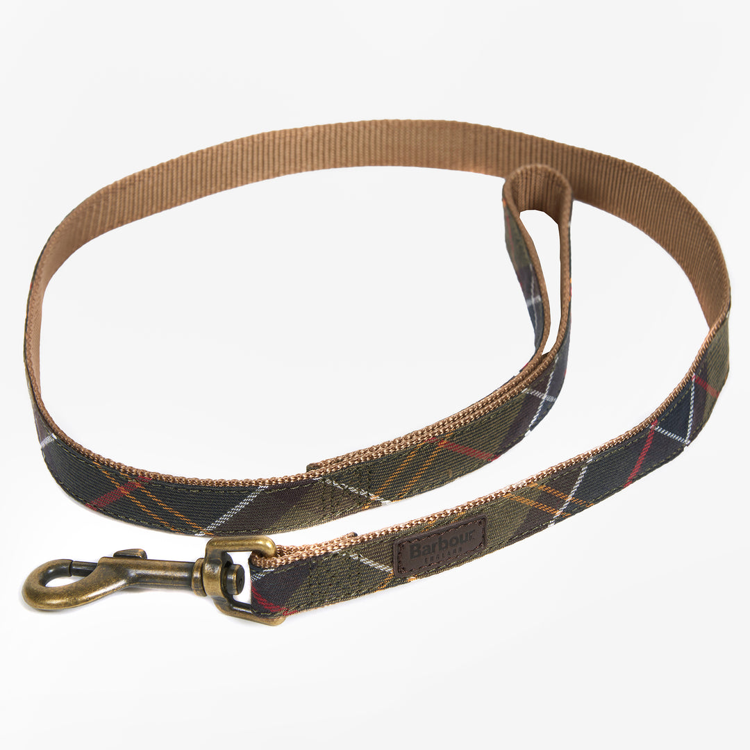 Barbour Classic Tartan Webbing Dog Lead