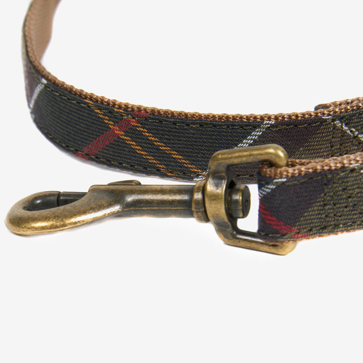 Barbour Classic Tartan Webbing Dog Lead