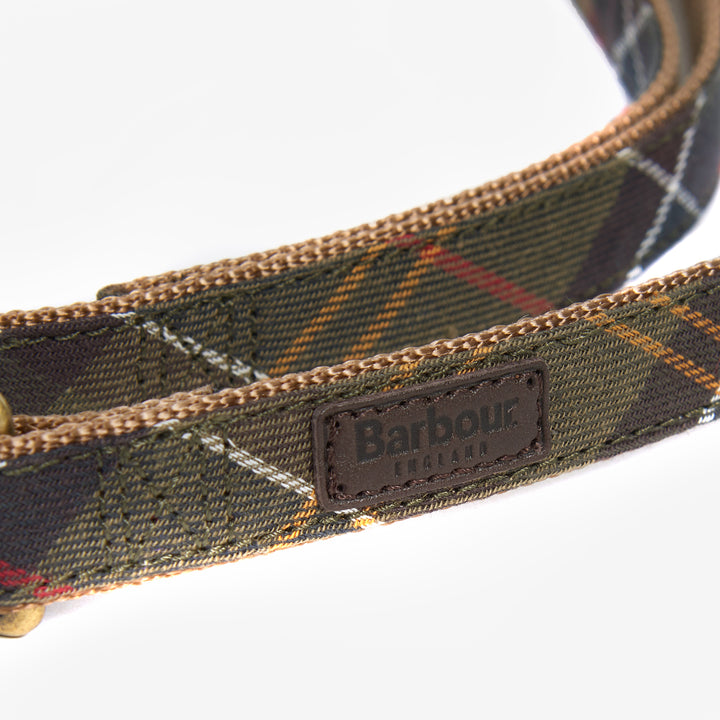 Barbour Classic Tartan Webbing Dog Lead