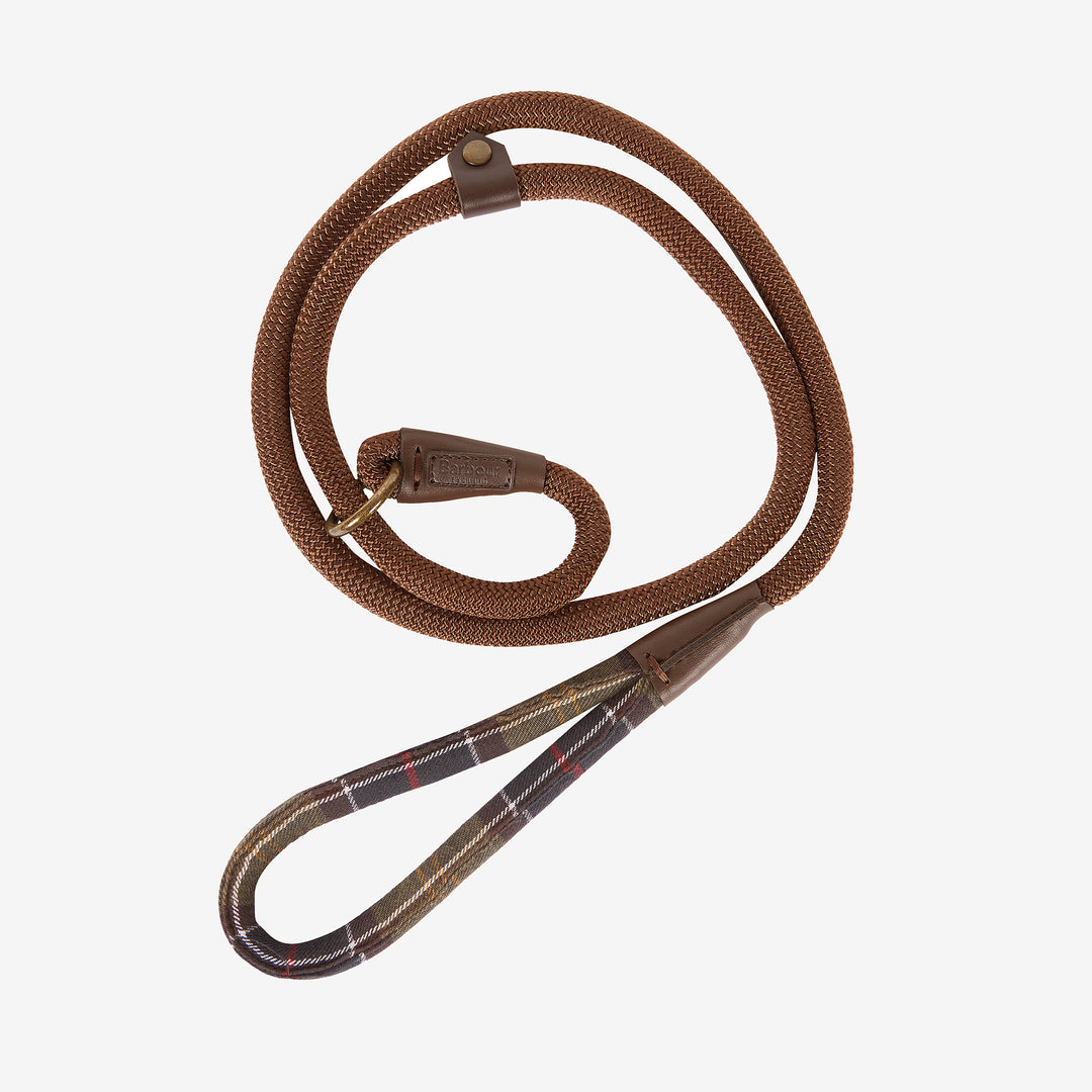 Barbour Tartan Trimmed Slip Lead