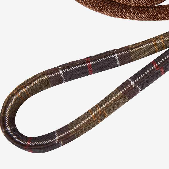 Barbour Tartan Trimmed Slip Lead