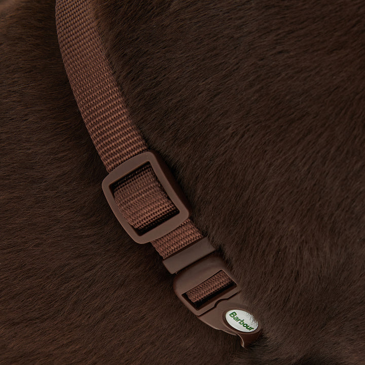 Barbour Tartan Dog Harness#Light Pink