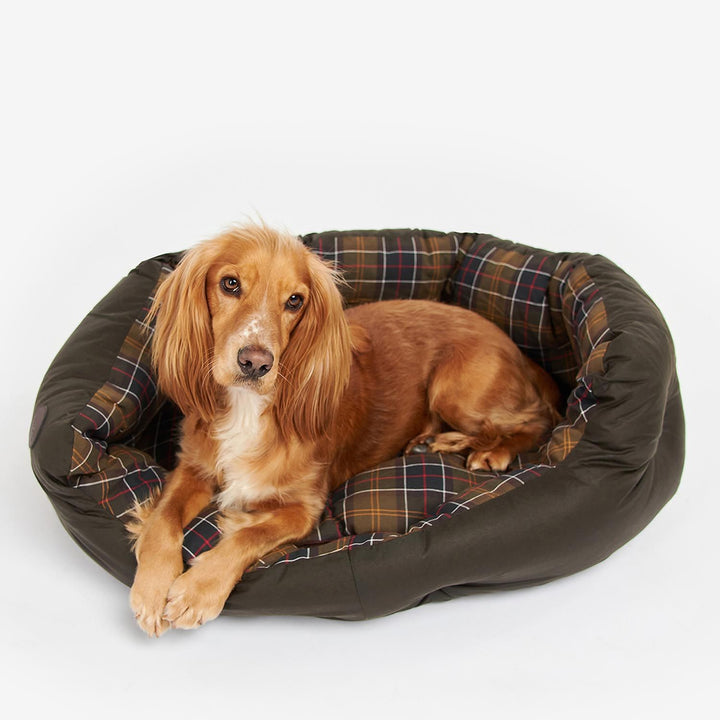 Barbour Wax/Cotton Tartan Dog Bed