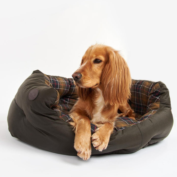 Barbour Wax/Cotton Tartan Dog Bed
