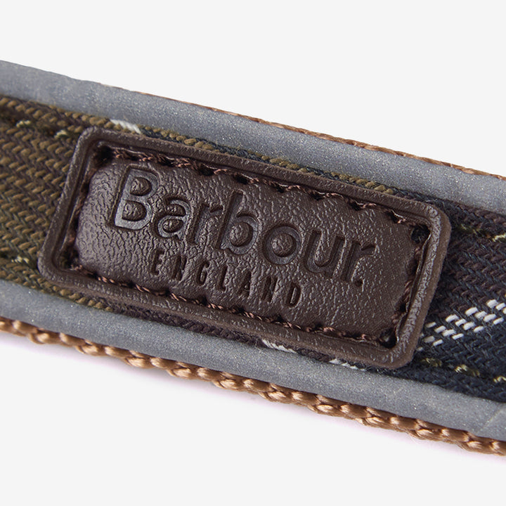 Barbour Reflective Tartan Dog Lead