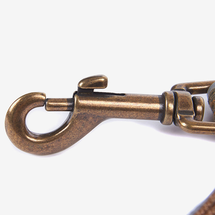 Barbour Reflective Tartan Dog Lead