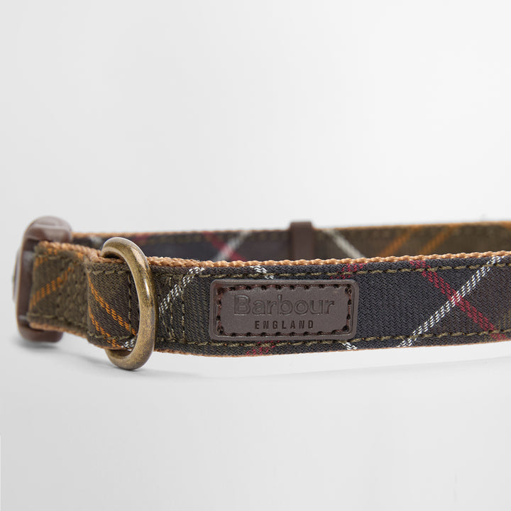 Barbour Tartan & Webbing Dog Collar