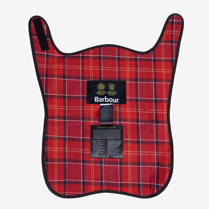 Barbour Waxed Cotton Dog Coat#Black