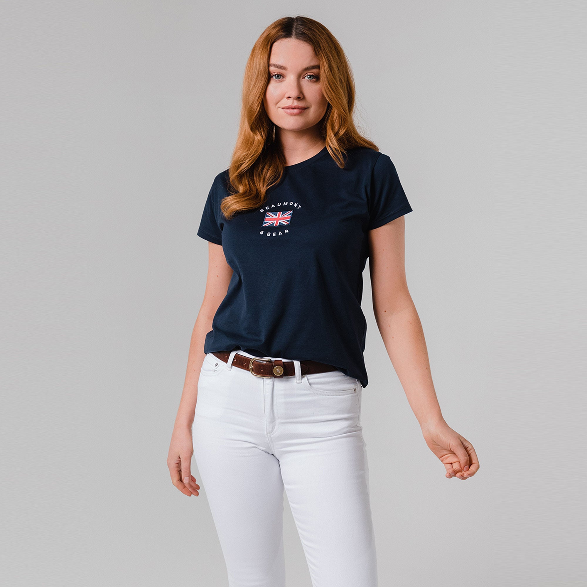 Beaumont Bear Ladies Dartmouth T Shirt