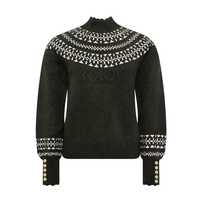 Holland Cooper Ladies Elodie Roll Neck Knit
