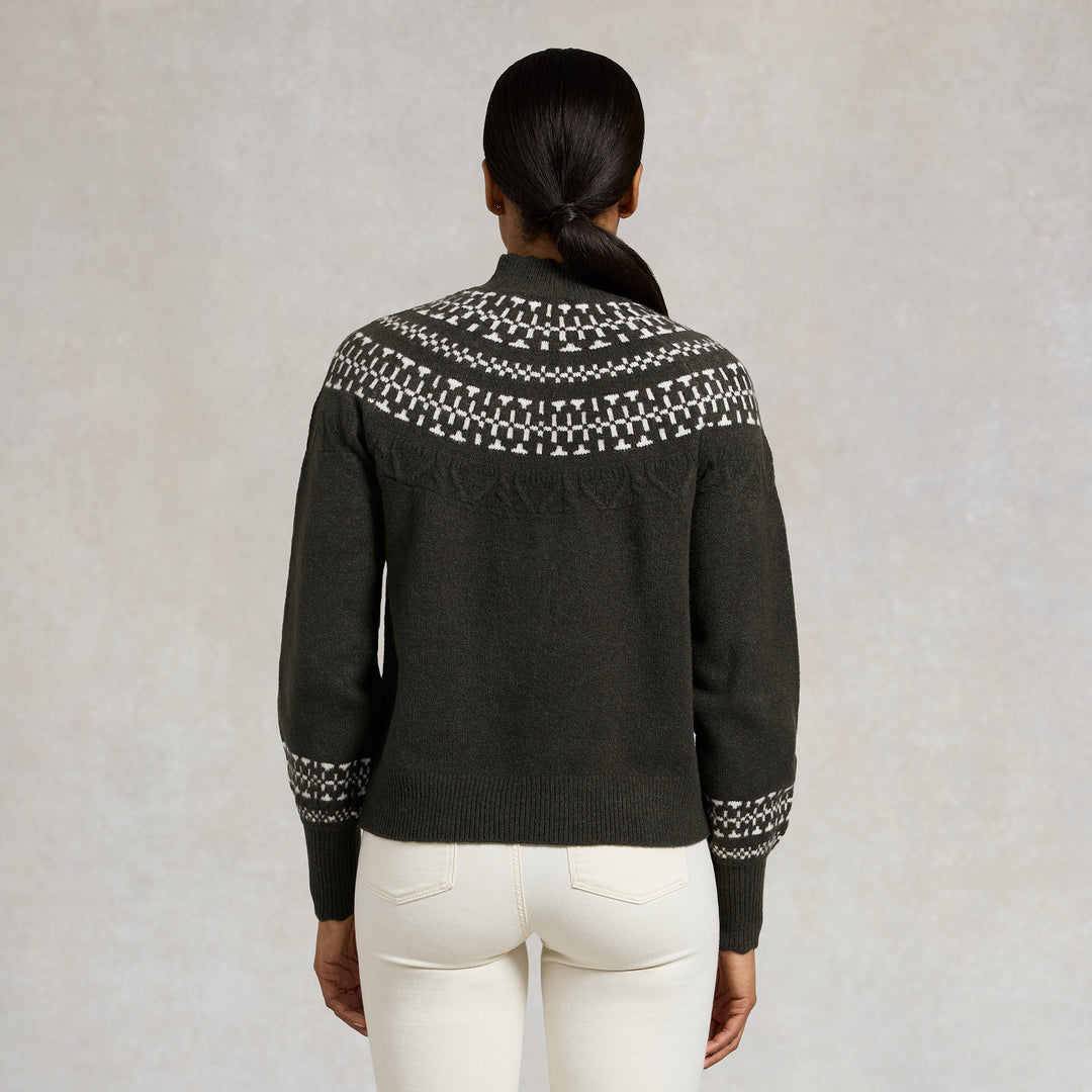 Holland Cooper Ladies Elodie Roll Neck Knit