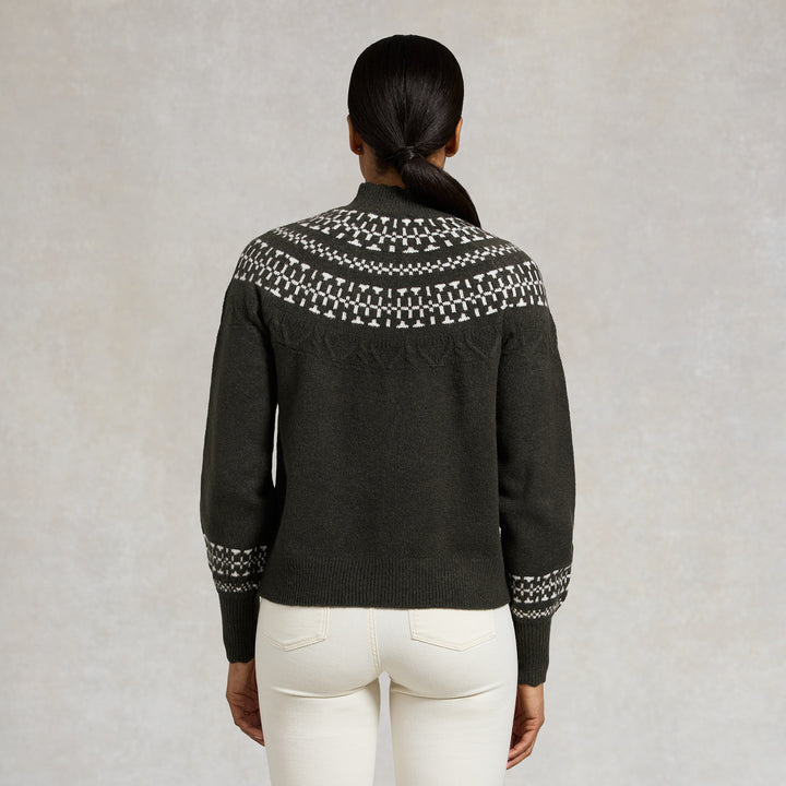 Holland Cooper Ladies Elodie Roll Neck Knit