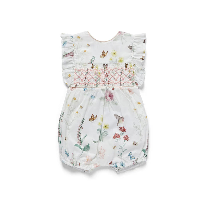 Eleanor Charles The Smocked English Garden Romper