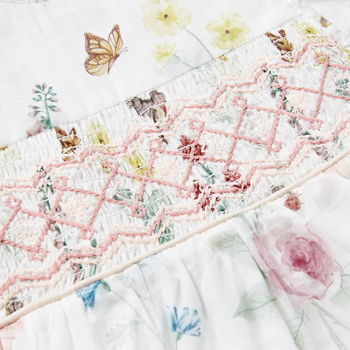 Eleanor Charles The Smocked English Garden Romper
