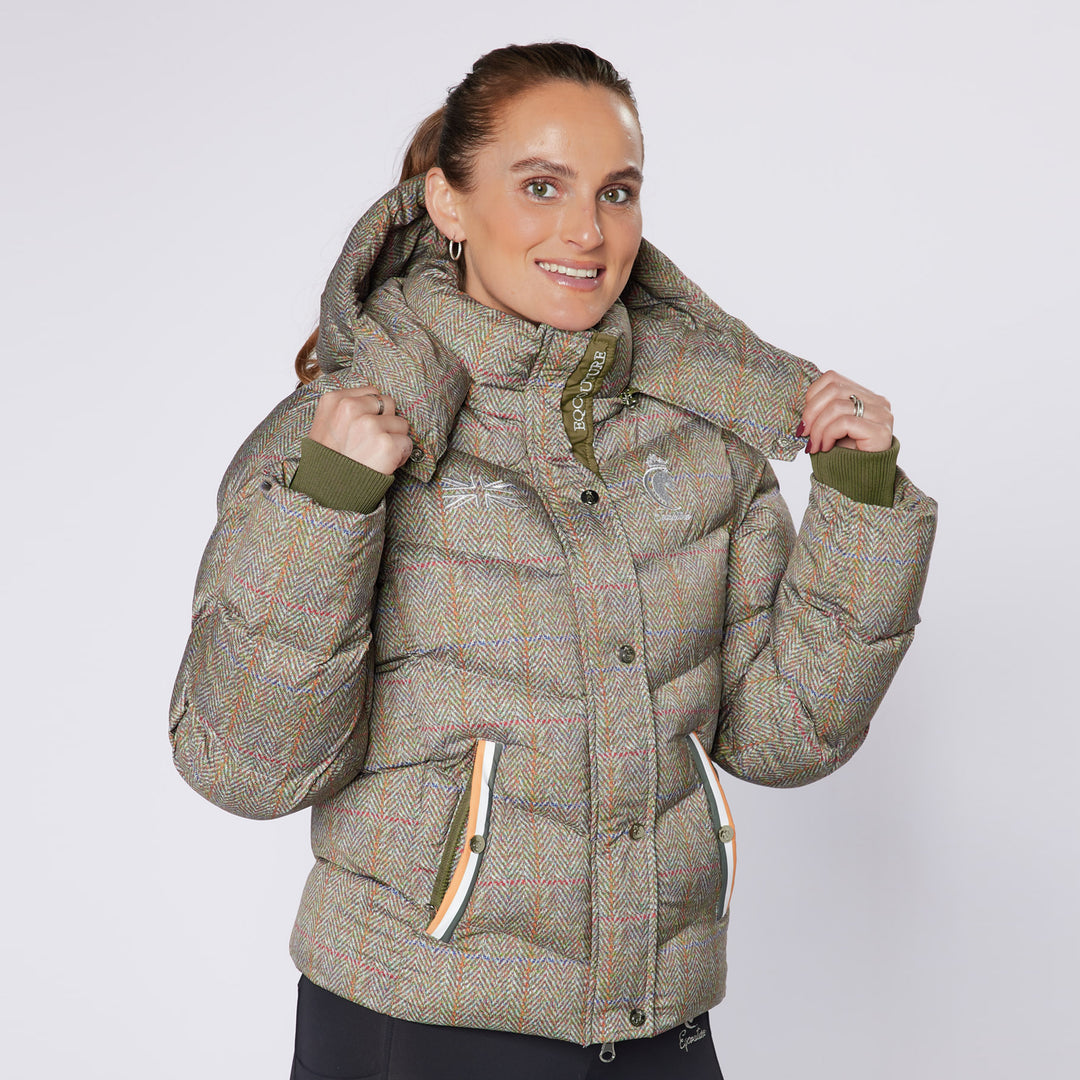 Eqcouture Ladies Tweed Coat