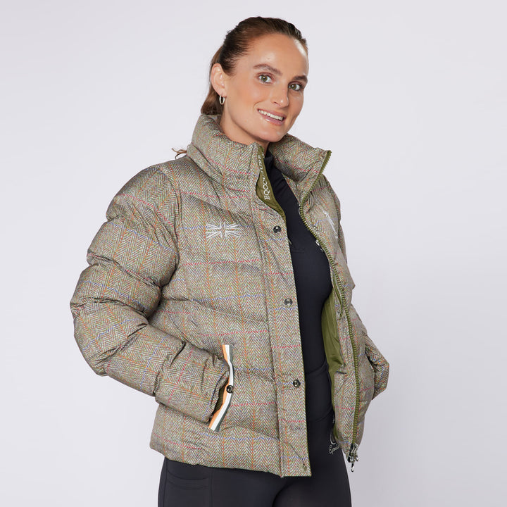 Eqcouture Ladies Tweed Coat