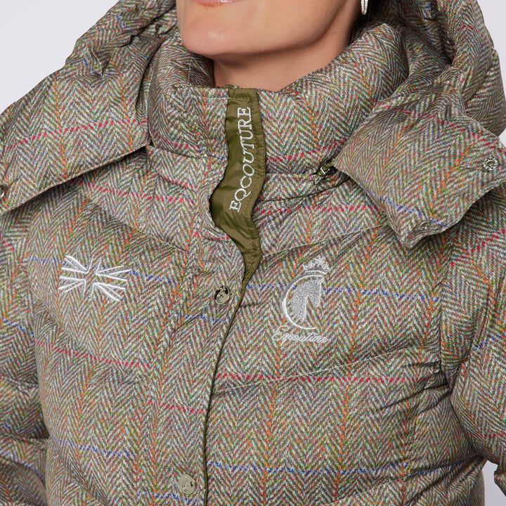 Eqcouture Ladies Tweed Coat
