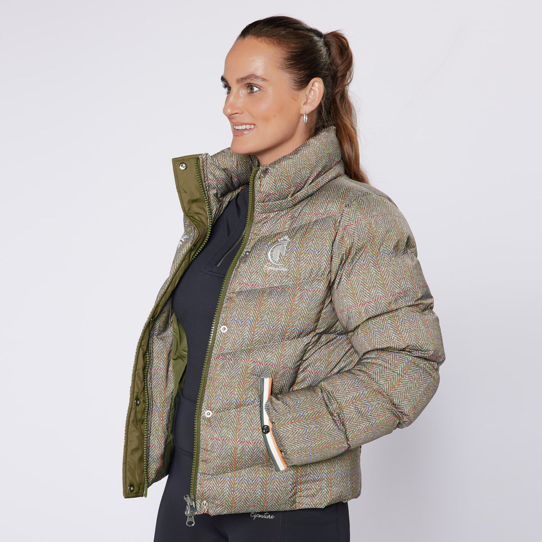 Eqcouture Ladies Tweed Coat