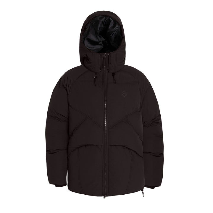Aztec Diamond Ladies Matte Puffer Coat