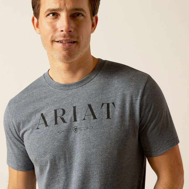 Ariat Mens B&W Logo Short Sleeve T-Shirt