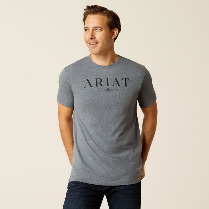 Ariat Mens B&W Logo Short Sleeve T-Shirt