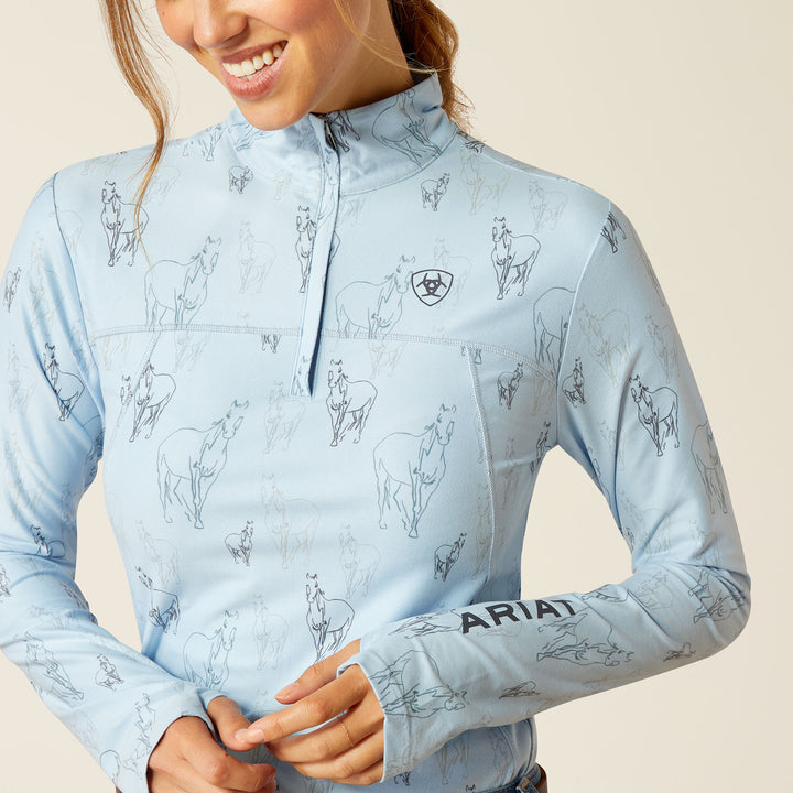 Ariat Ladies Lowell 3.0 1/4 Zip Baselayer