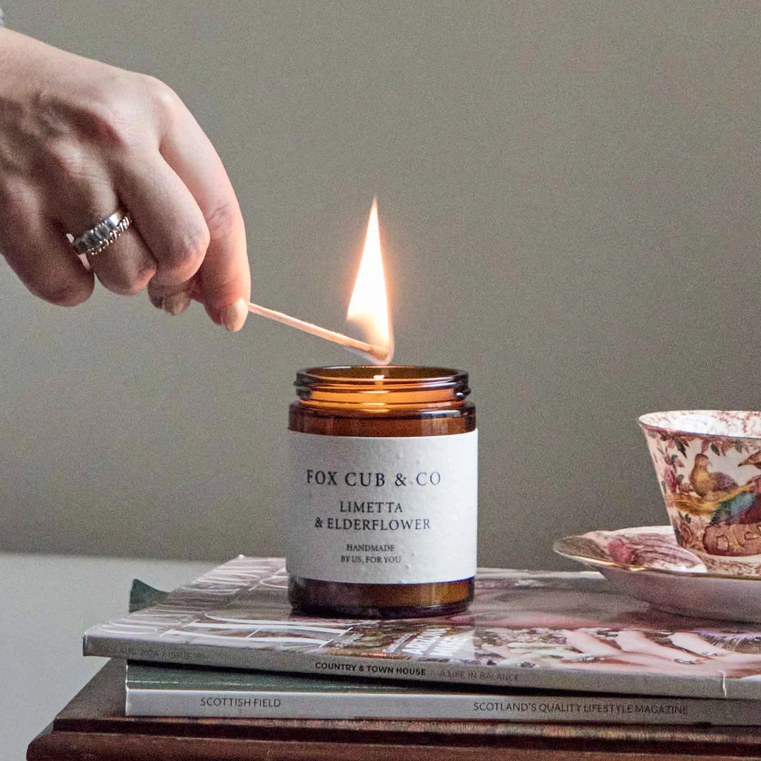 Fox Cub & Co Candle - Limetta & Elderflower