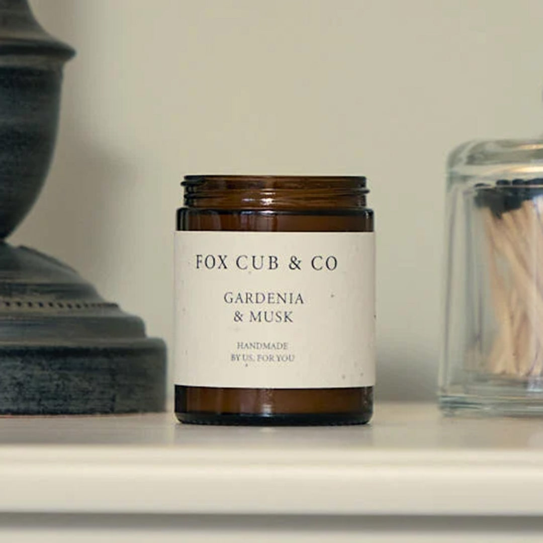 Fox Cub & Co Candle - Gardenia & Musk