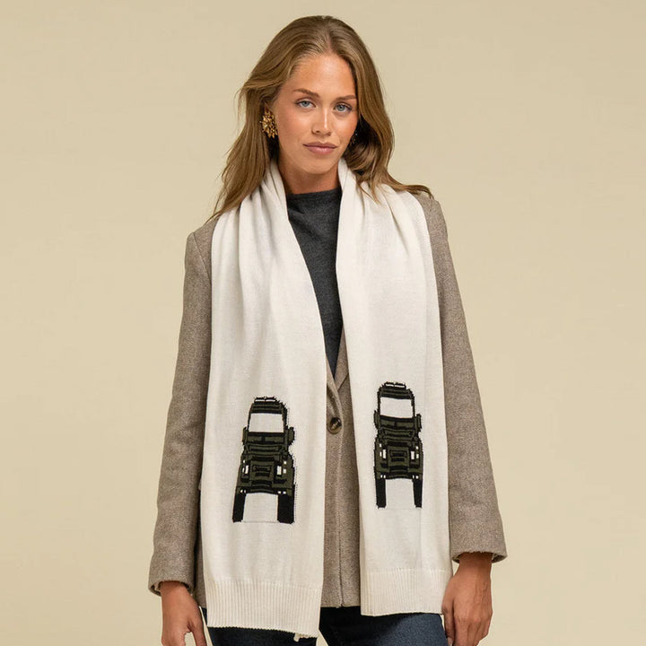 Waring Brooke Ladies Fender Chunky Scarf