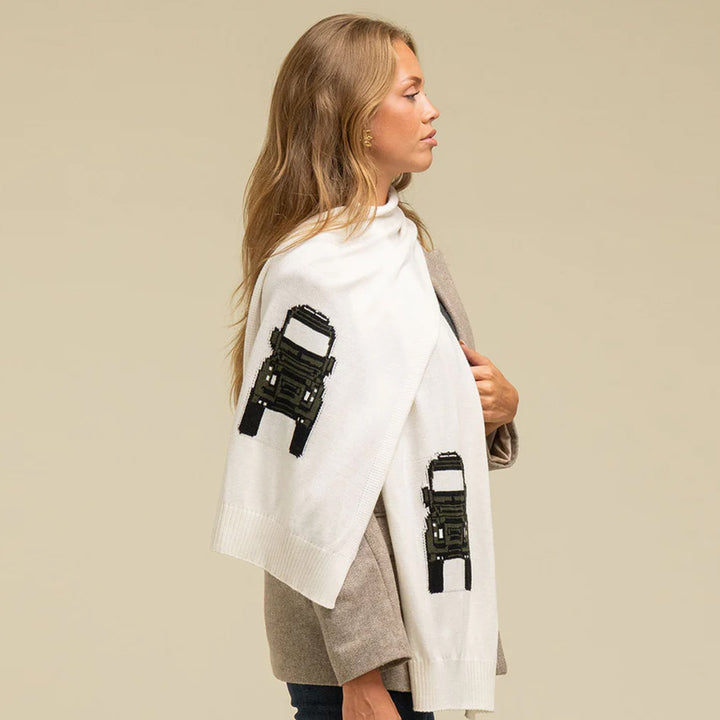 Waring Brooke Ladies Fender Chunky Scarf