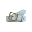 Fairfax & Favor Ladies Felbrigg Belt - Sky Blue Suede