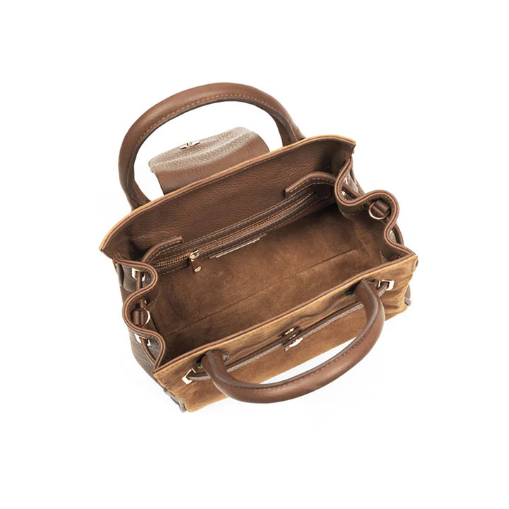 Fairfax & Favor Ladies Mini Windsor Suede Handbag