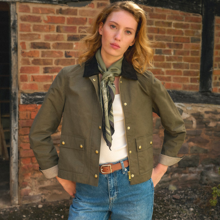 Fairfax & Favor Ladies The Tabitha Short Wax Jacket