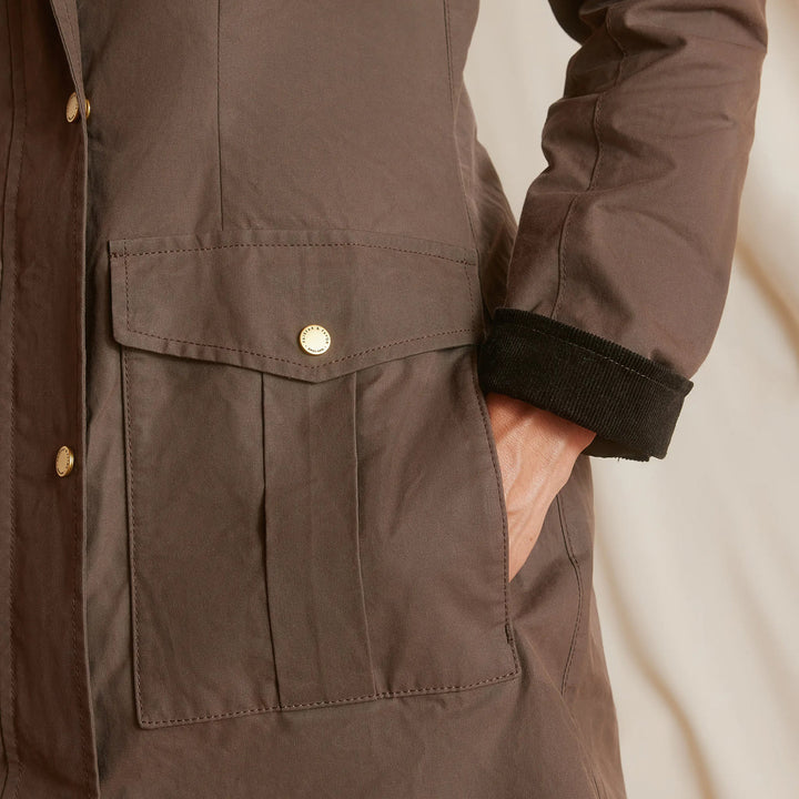 Fairfax & Favor Ladies The Violet Wax Coat