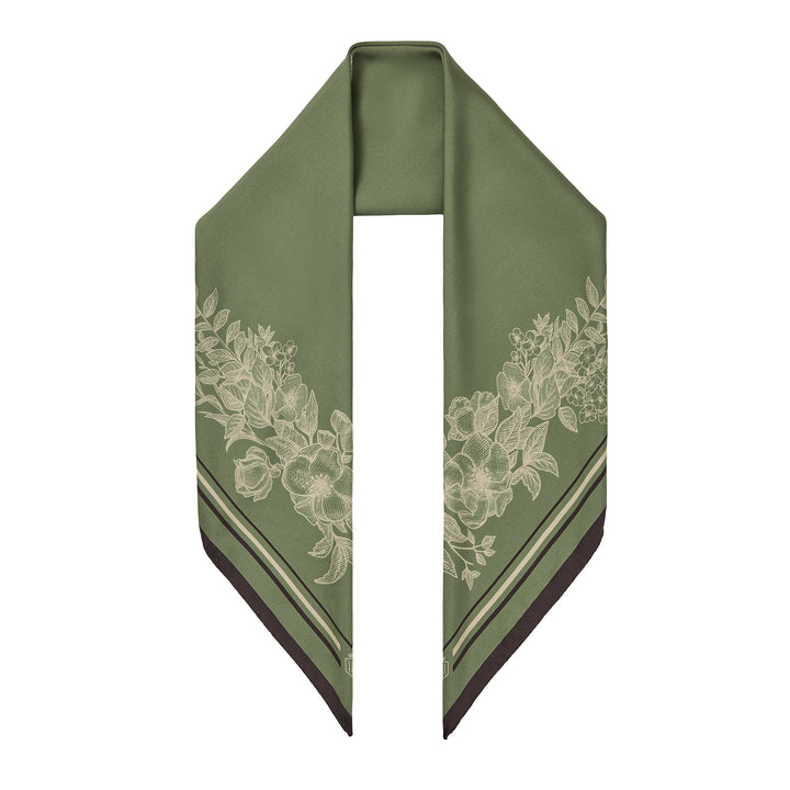 Fairfax & Favor Ladies Mannington Silk Scarf