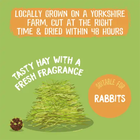 Burgess Excel Long Stem Feeding Hay for Rabbits