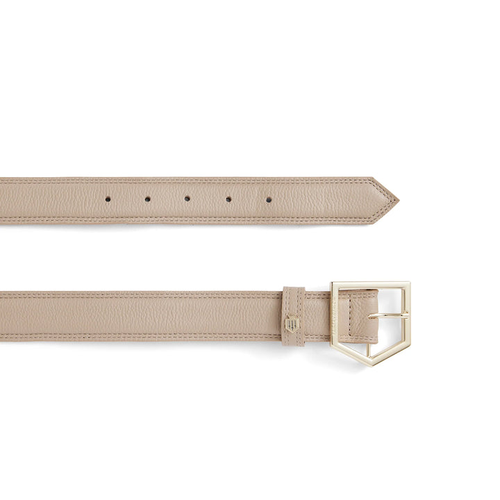 Fairfax & Favor Ladies Limited Edition Stone Leather Felbrigg Belt