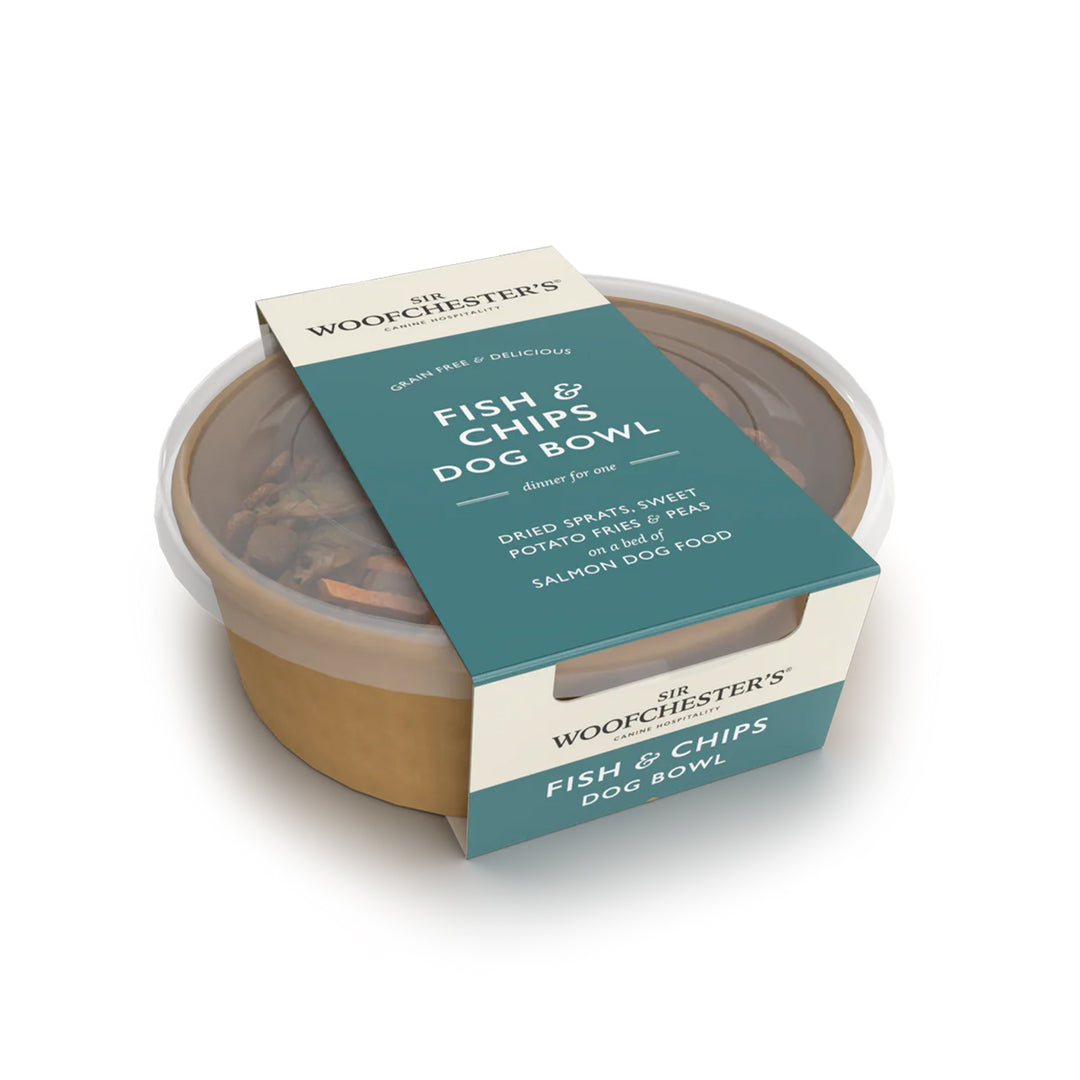 Woofchester's Fish & Chips Bowl