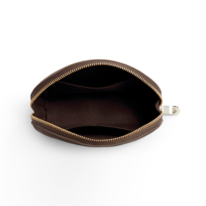Fairfax & Favor Limited Edition Fog Suede Chiltern Coin Purse