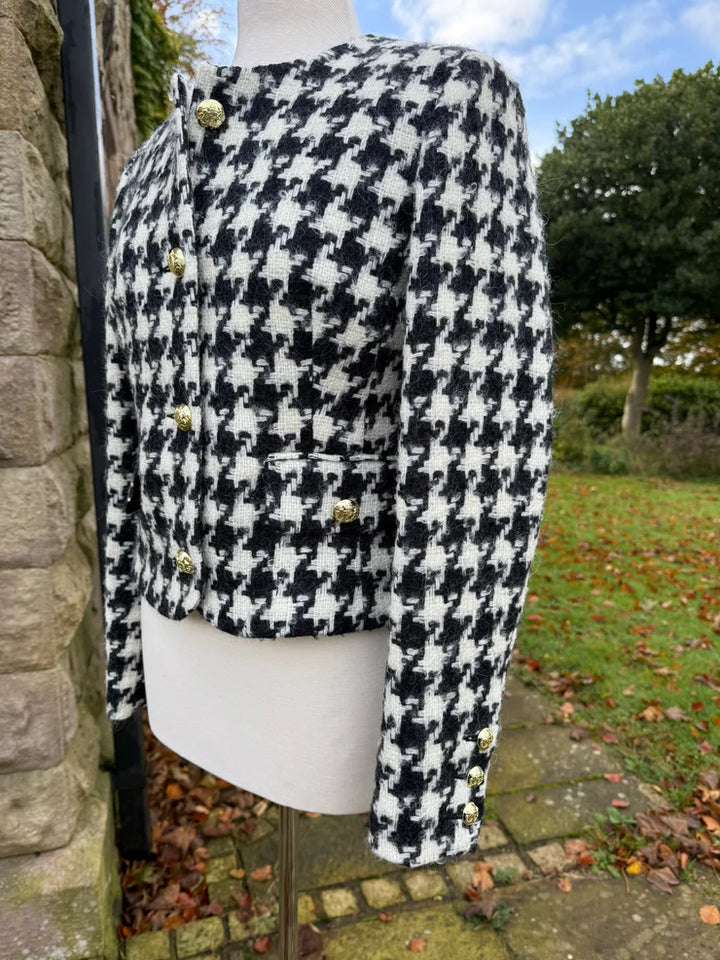 Latham & Taylor Ladies Edgeworth Houndstooth Jacket