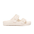 Joules Ladies Sunseeker Sliders#White