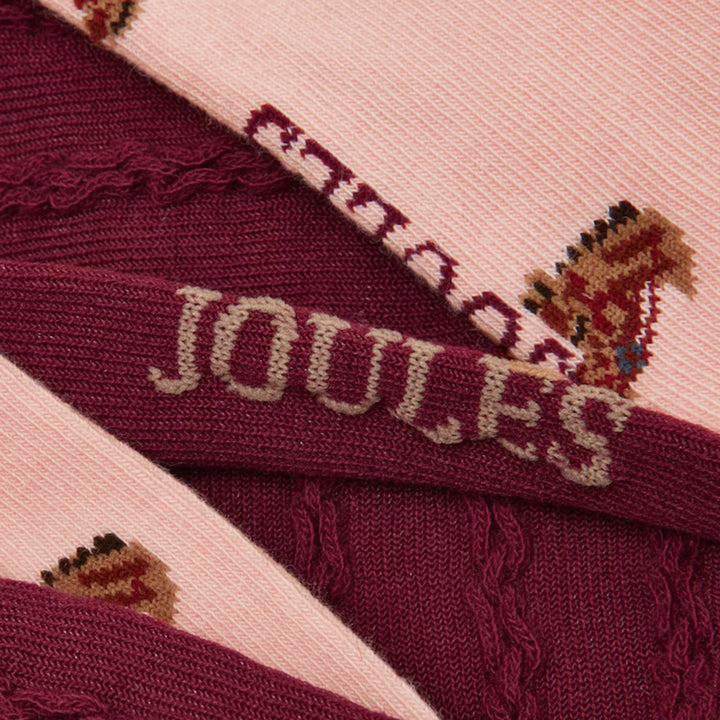 Joules Ladies Everyday Two Pack Socks