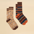 Joules Mens Kingsbury Two Pack Socks