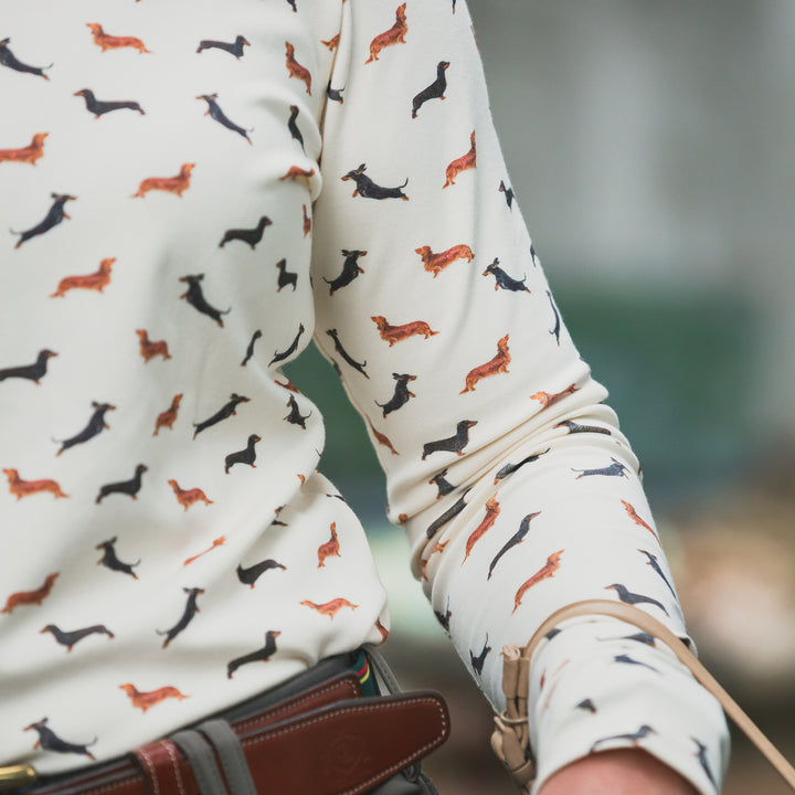 Ginger & Jardine Ladies Art Print Cosy Roll Neck