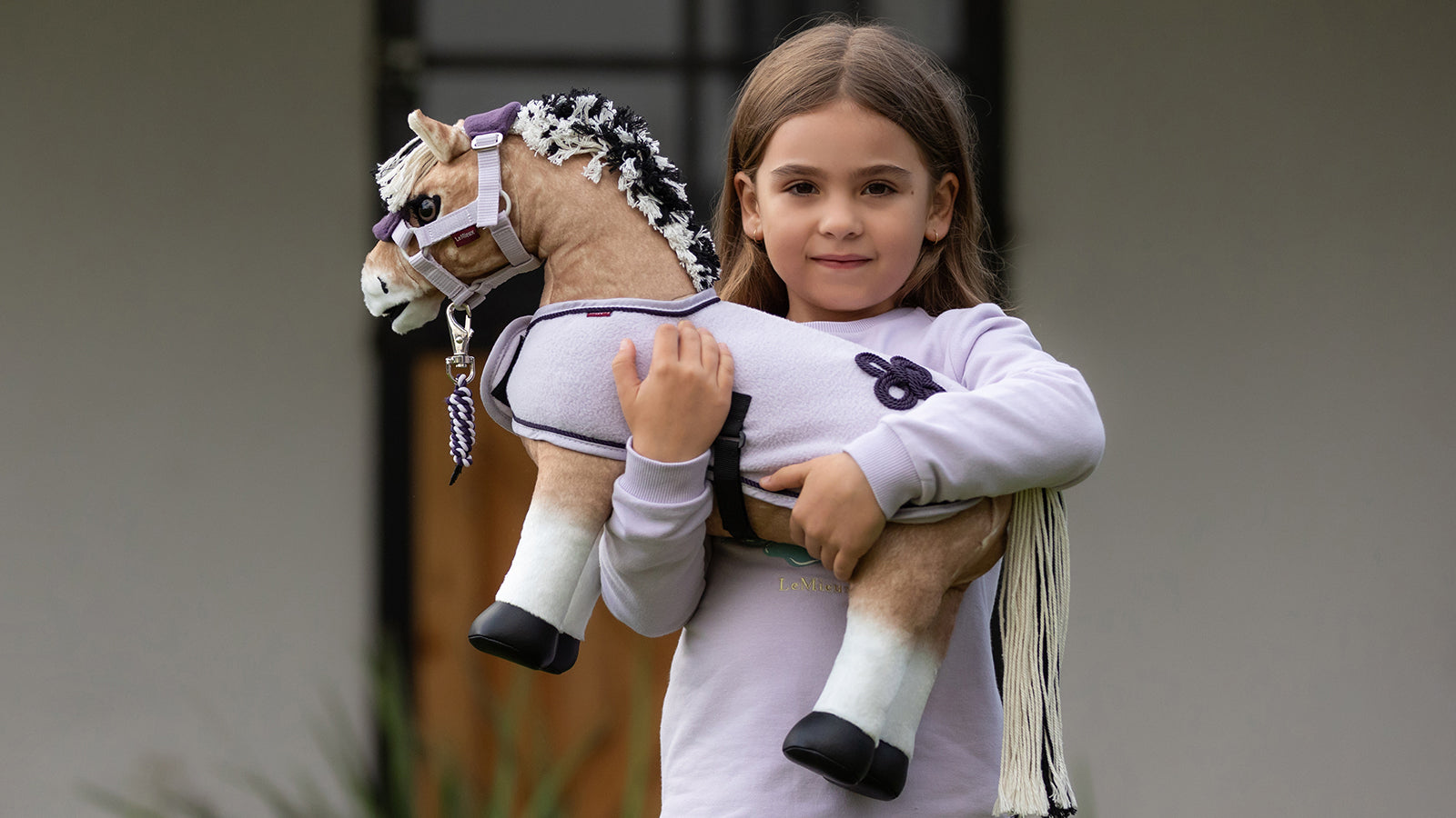 Girl with LeMieux Pony & Accessories