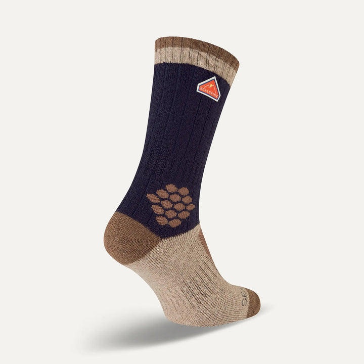 Sealskinz Gresham Recycled Wool Mid Colour Block Sock